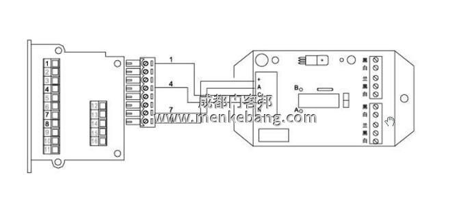 玻璃自動門加裝指紋門禁怎么接線 玻璃自動門加裝指紋門禁怎么接線