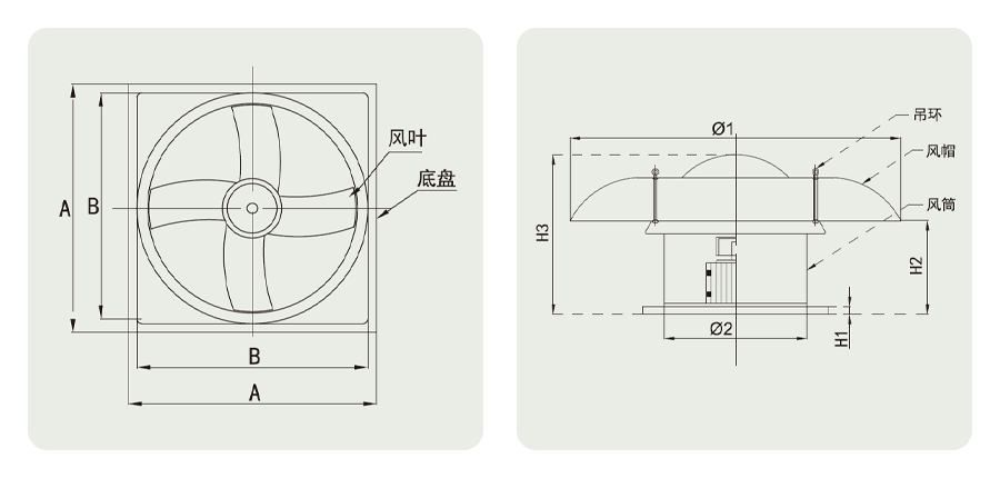 玻璃鋼（gāng）風機